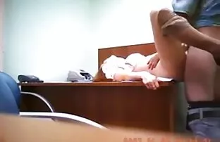 Seks kontoris! Peidetud kaamera.