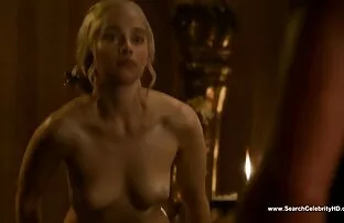 Emilia Clarke Nude - Troonide mäng 3 E8